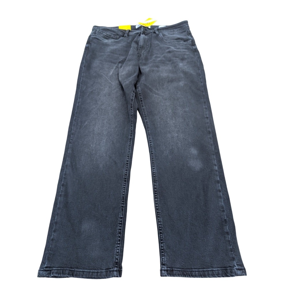CXL by Christian Lacroix Jeans Men 36x30 Gray Athletic Fit Straight Leg‎ Denim